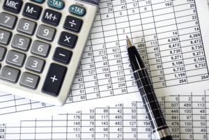 small business accounting sheets and calculator